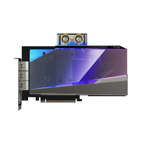 Gigabyte Aorus GeForce RTX 3080 Xtreme Waterforce WB 10GB GDDR6X 320-bit Gaming Graphics Card With Water Block